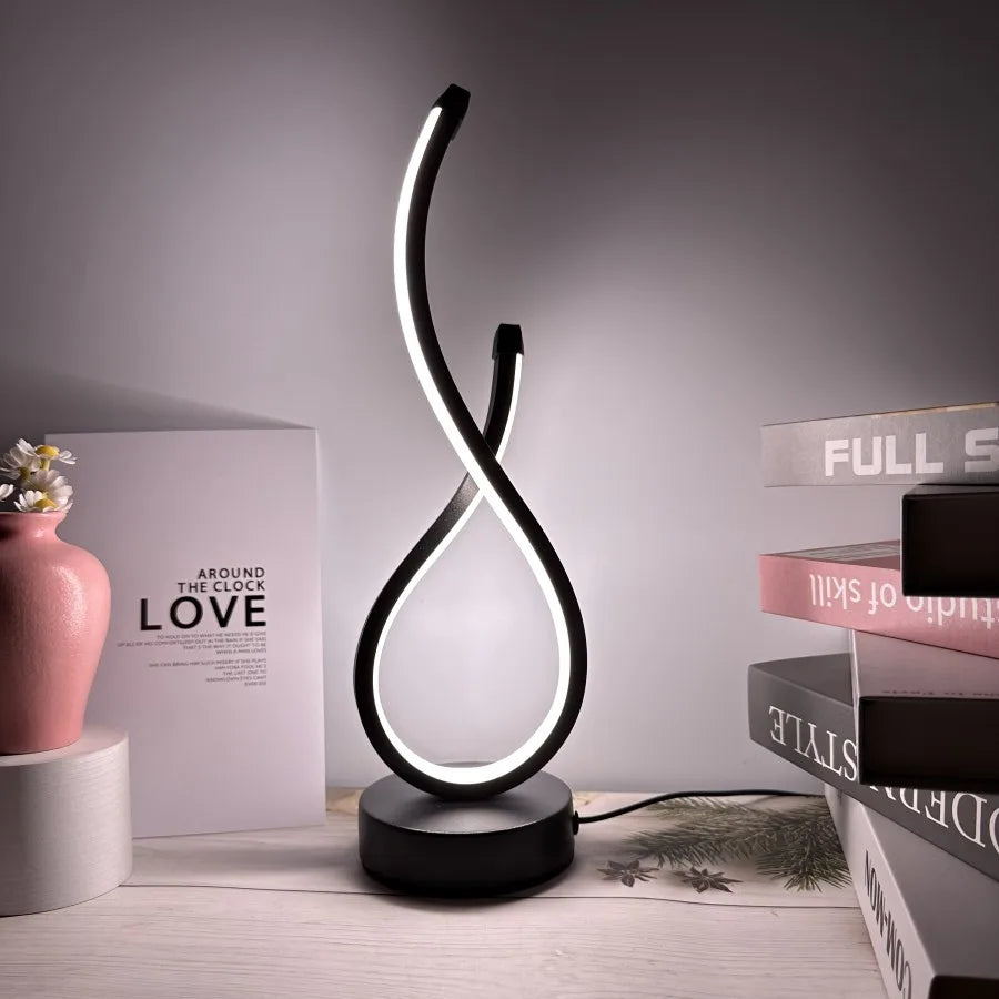 Creative LED Table Lamp – Ambient Nightlight for Bedrooms, Restaurants & Coffee Shops