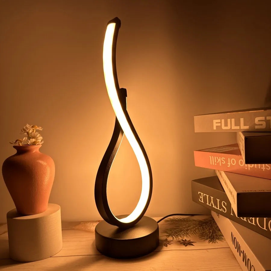 Creative LED Table Lamp – Ambient Nightlight for Bedrooms, Restaurants & Coffee Shops