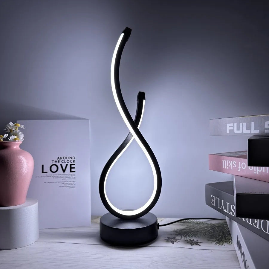 Creative LED Table Lamp – Ambient Nightlight for Bedrooms, Restaurants & Coffee Shops