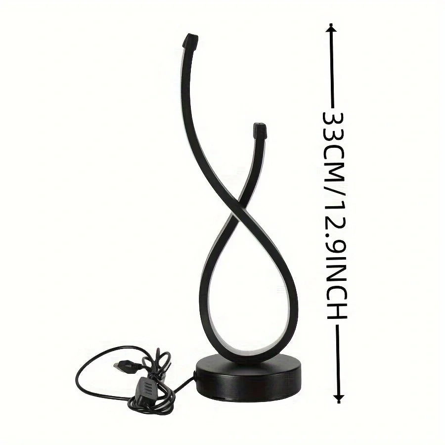 Creative LED Table Lamp – Ambient Nightlight for Bedrooms, Restaurants & Coffee Shops